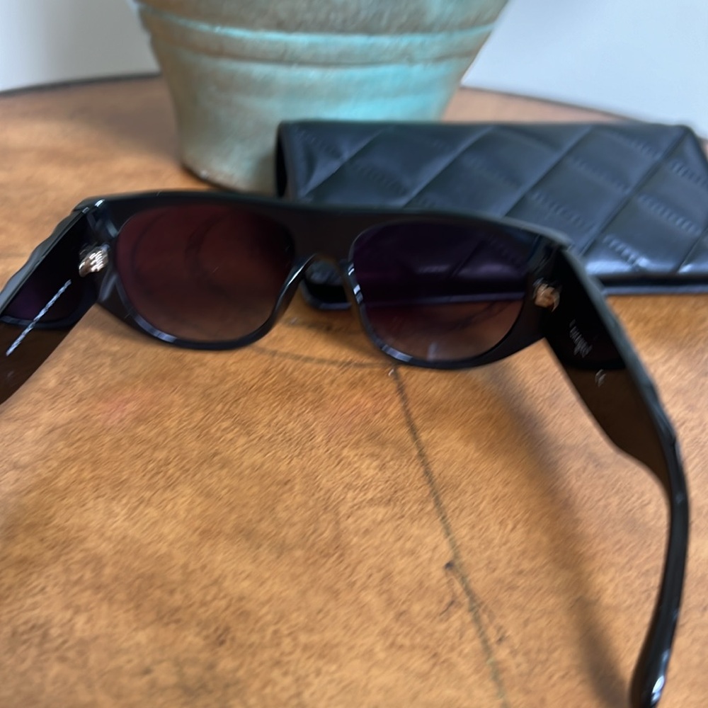 Chanel Rectangle Sunglasses Authentic - Picture 5 of 11
